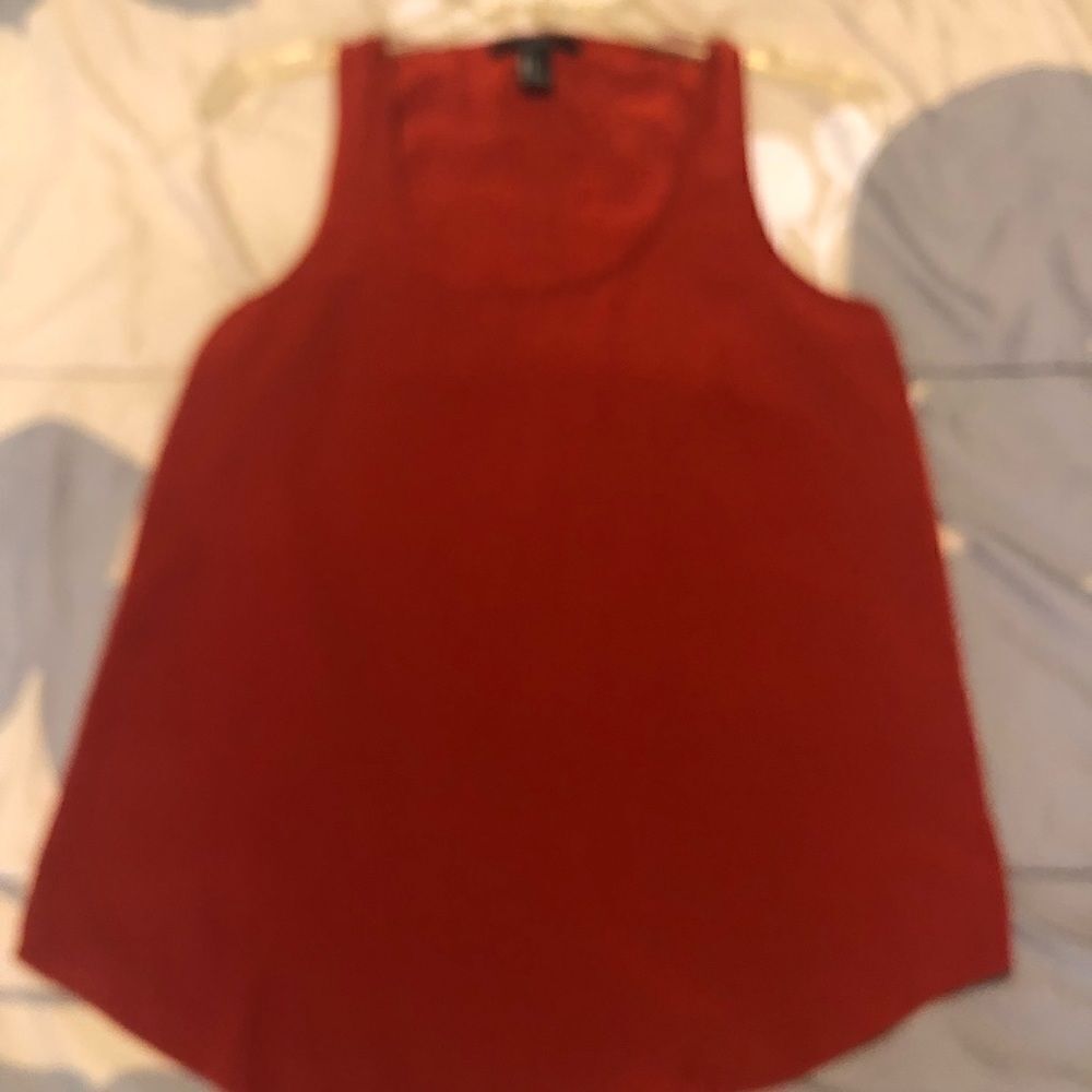 Forever21 Small orange Tank top - Picture 3 of 9